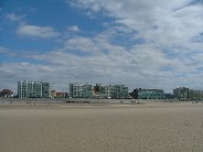 on the beach at Hardelot