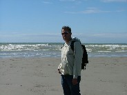 on the beach at Hardelot