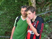 soaked through after going through le Grand Saut