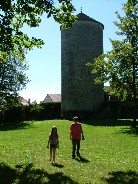 tower at Clairvaux