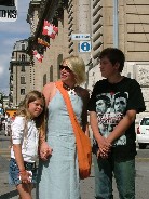 les pietons de Geneve