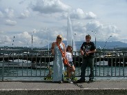 les pietons de Geneve