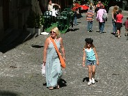 les pietons de Geneve