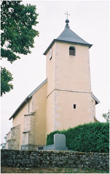 One of the Chalain areas's more unusual churches.