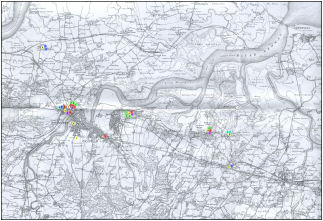 Click to see a huge, high resolution map of the whole of the Medway area in 1893.