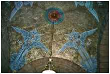 ceiling of Holy Spirit chapel