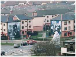 Free Derry Corner from the walls