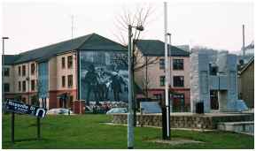 Civil Rights Movement mural and H Block memorial, Rossville Street