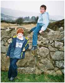 Liam and Jimmy in bandit country