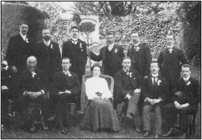 Gentlemen of the Petersfield Choral Society, conductor Mabel Caauston