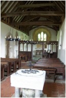 Colemore Church - interior