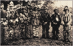 Chithurst Mummers, c. 1910