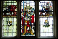 St. Michael, Cheriton: memorial window 1920