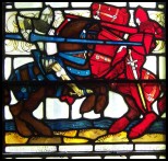 St. Michael, Cheriton: memorial window 1920