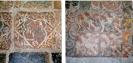 Selbourne Priory: medieval floor tiles